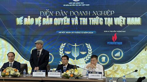 Diễn đàn doanh nghiệp về bảo vệ Bản quyền và Tri thức tại Việt Nam